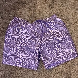 Adidas  Men's Purple Swirl Athletic Shorts, size 2XL , brand new